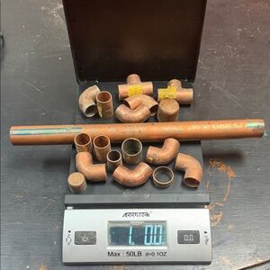 Copper pieces for jewelry making, art projects and other creative ideas 💜